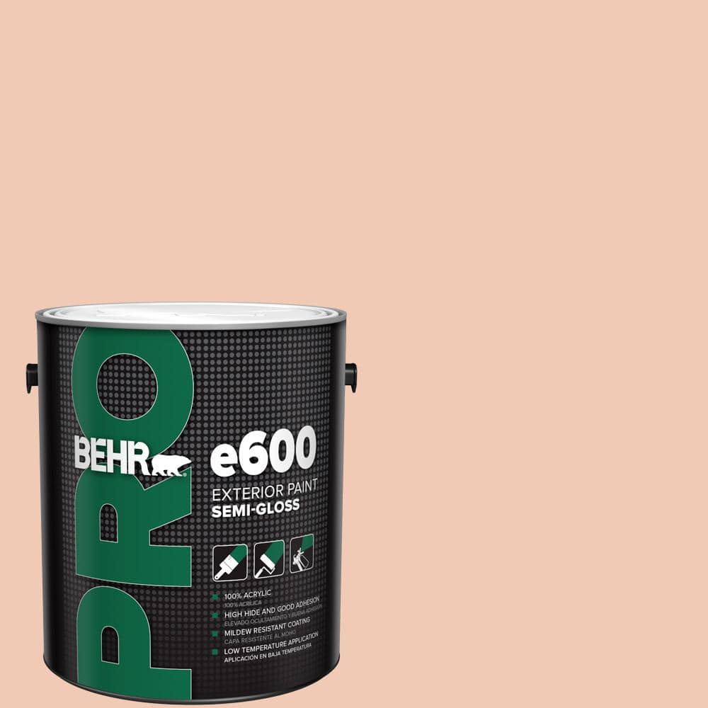 BEHR PRO 1 gal. #M200-2 Fruit Salad Semi-Gloss Exterior Paint