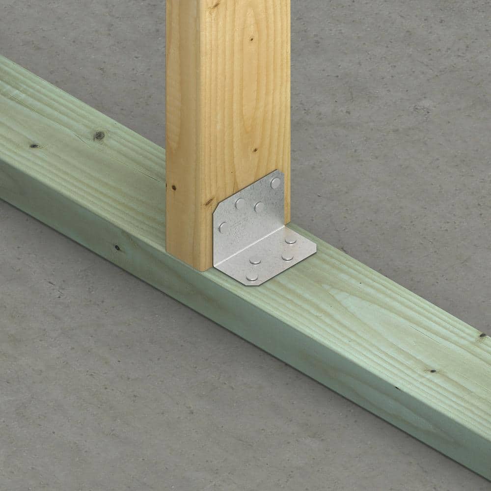 Simpson Strong-Tie 2 in. 1-1/2 in. 2-3/4 in. Galvanized Angle (4)