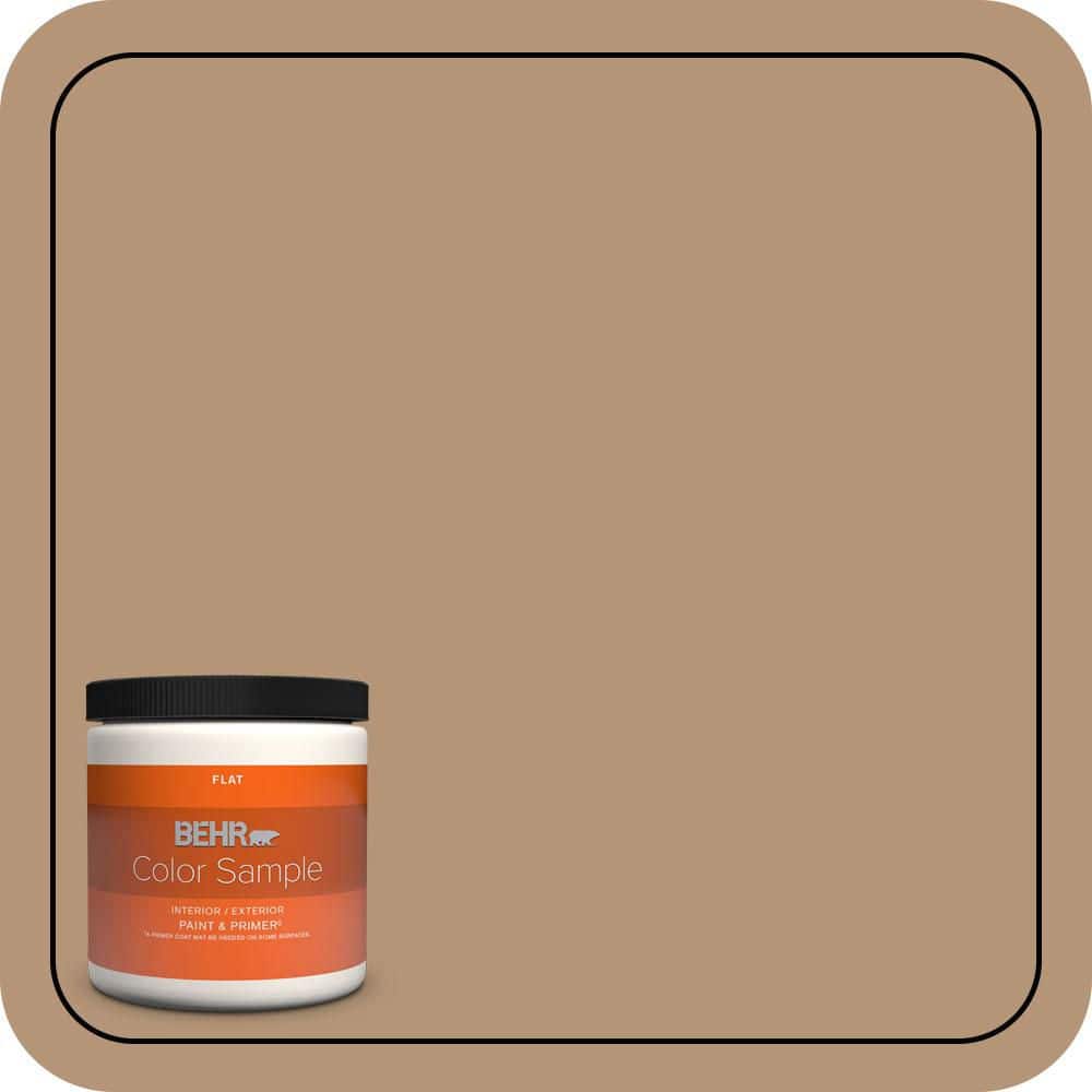 BEHR PREMIUM PLUS #280F-4 Burnt Almond Enamel Low Odor & Primer (1)