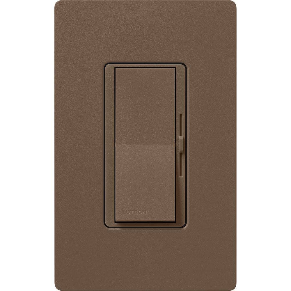 Lutron Diva Dimmer Switch for Magnetic Low Voltage, 600-Watt/Single-Pole, Espresso (DVSCLV-600P-EP) (2)