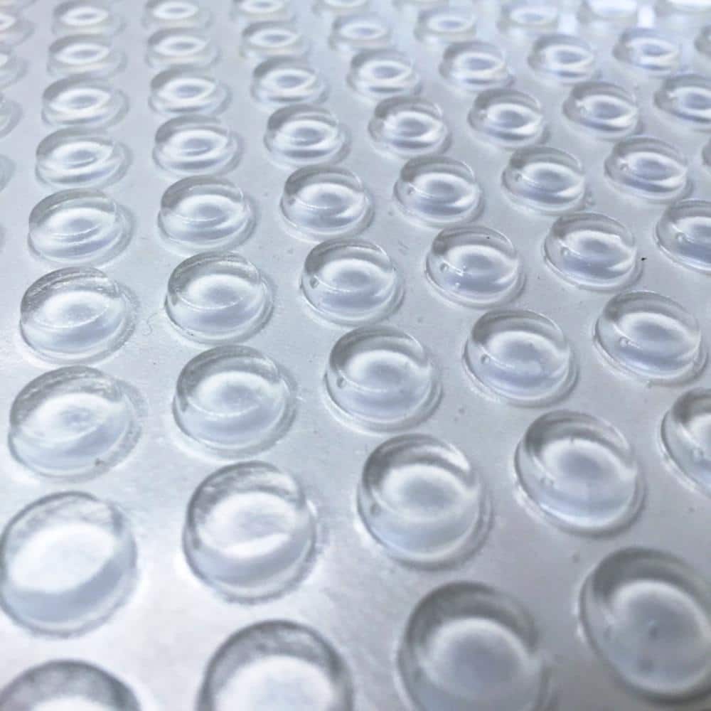Unbranded Adhesive 3/8 in. Rubber Bumpers Stops Door Drawer Cabinet Home Kitchen Glass Holder (120 Pack) (3)