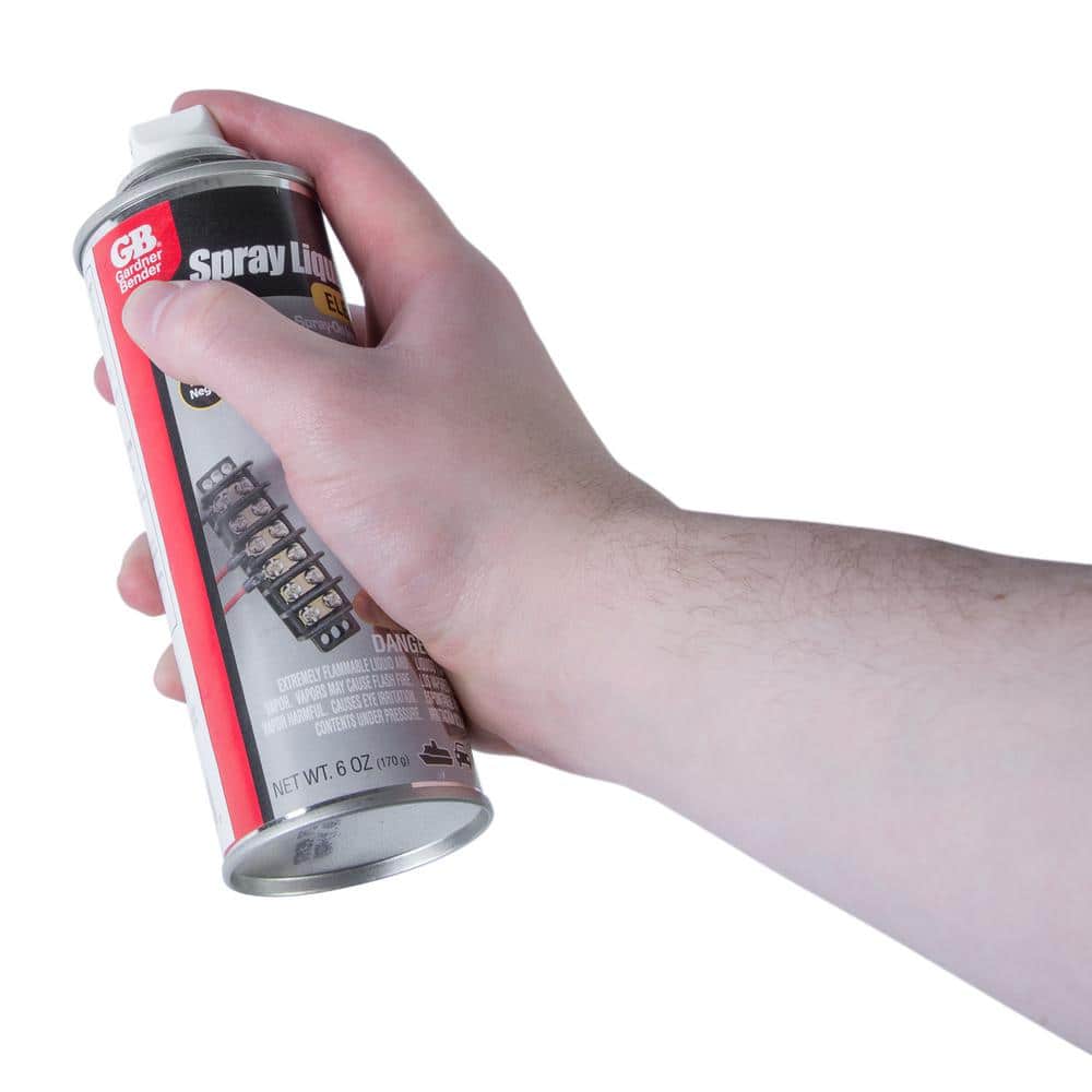 Gardner Bender Black Spray Liquid Tape 6 oz. (2)