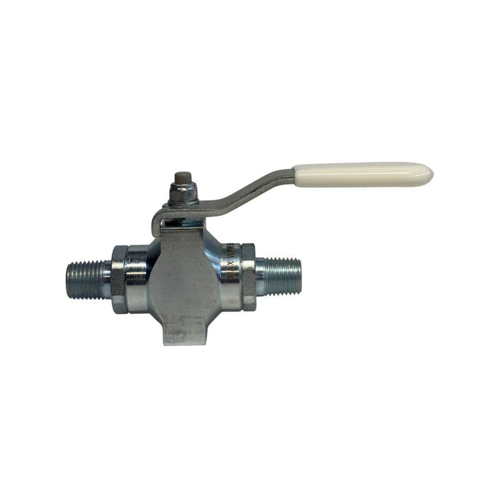Bedford Precision 29-1443 1/4 in. NPT(MBE) Teflon 5000 PSI Ball Valve, Replacement Part for Graco (2)