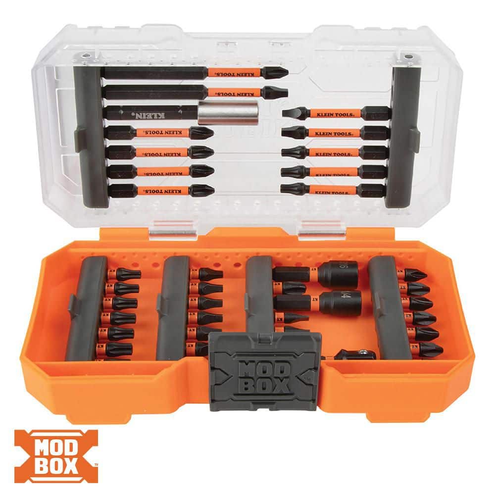 Klein Tools ProFlex Impact Driver Bit Set, 40-Piece (1)
