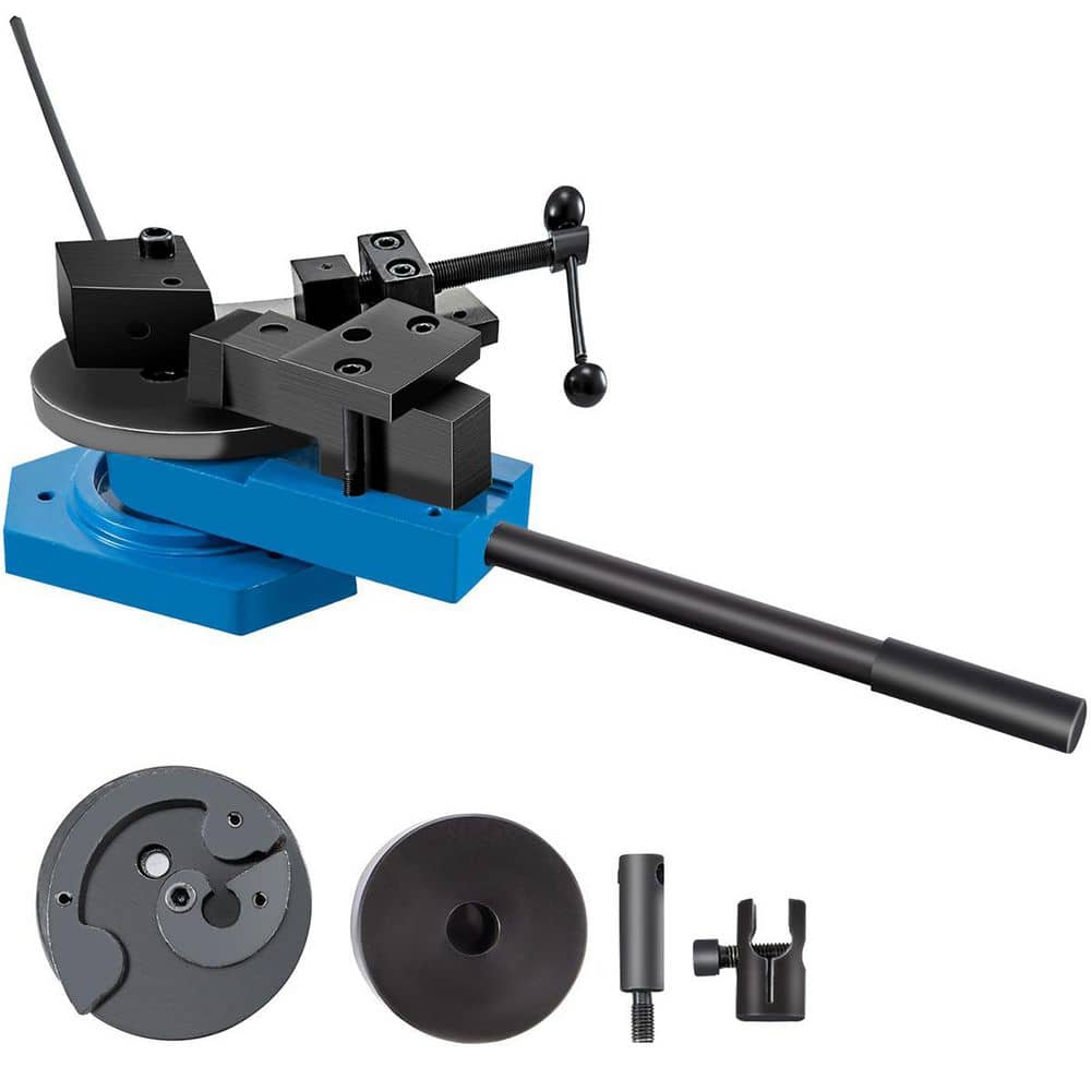 SKYSHALO SBG-40 Metal Scroll Bender High-Hardened Steel Scroll Bender Scroll Radius and Angle Bending Universal Metal Pipe Bender