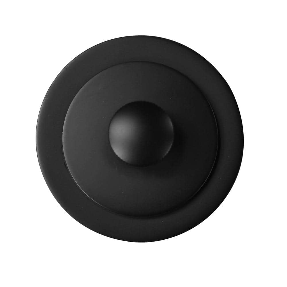 Westbrass Twist and Close Sch. 40 PVC Bath Waste with 1-Hole Elbow and 2-Hole Overflow Faceplate (4)