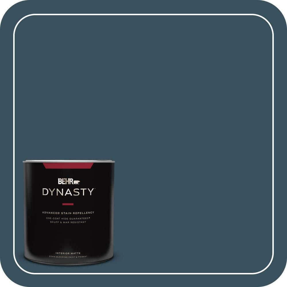 BEHR DYNASTY 1 qt. #PPU13-20 Restless Sea Matte Interior Stain-Blocking Paint & Primer
