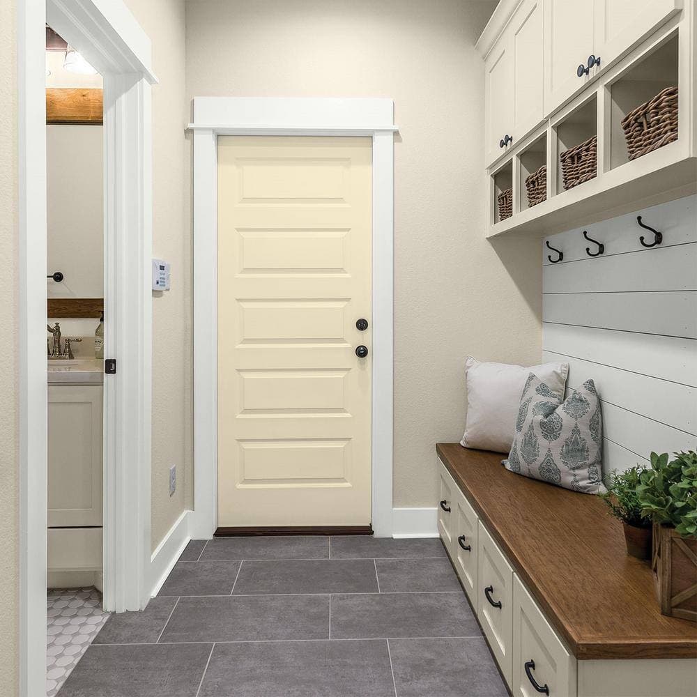 Glidden Premium 1 qt. PPG1093-2 Soleil Semi-Gloss Interior Latex Paint (4)