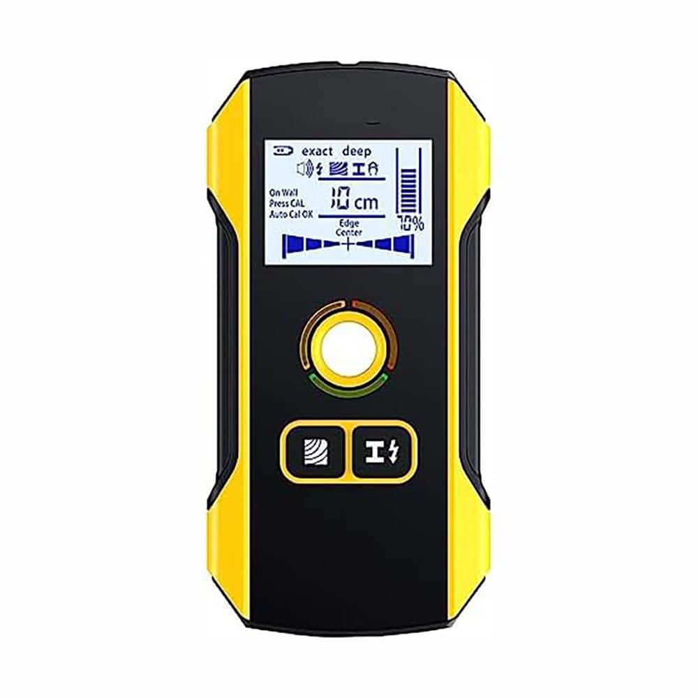 Unbranded Premium Electronic Wall Stud Finder for Wood Metal AC Wires Joists Pipes with Visible Positioning Hole for Accuracy