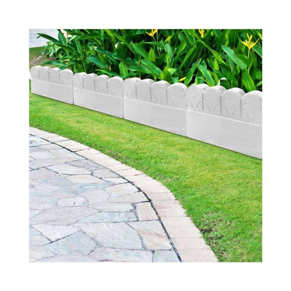 KIWDZFU Garden Concrete Brick Mold Plastic Fence DIY Paving Mold for Patio Earth Tones 1 Piece (3)