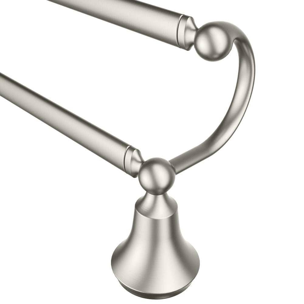 MOEN Wynford 24 in. Double Towel Bar in Brushed Nickel (1)