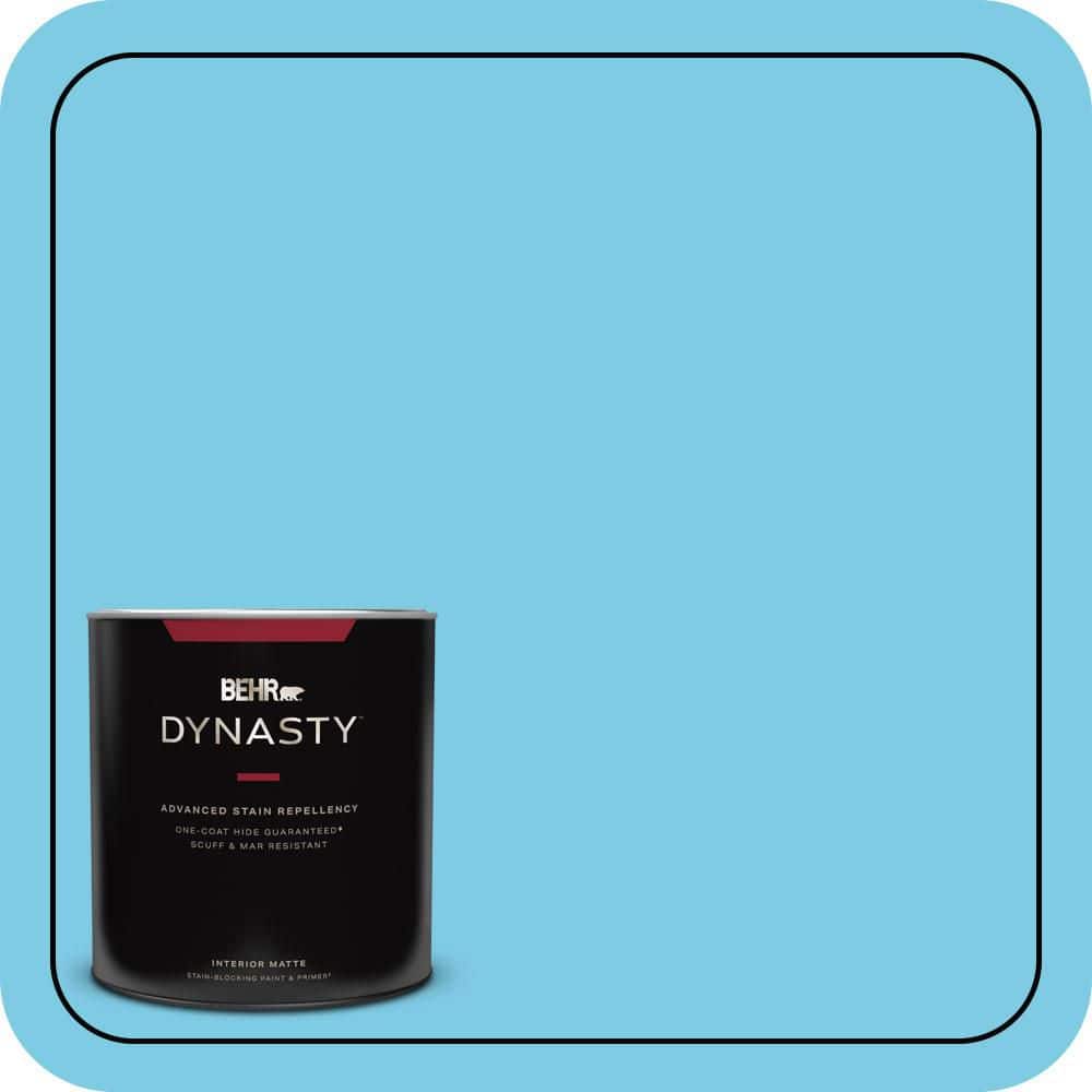 BEHR DYNASTY 1 qt. #P490-3 Big Chill Matte Interior Stain-Blocking Paint & Primer