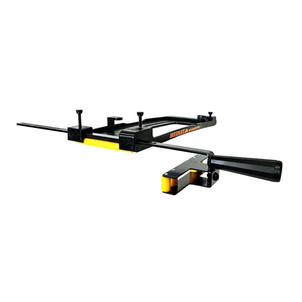 SKATEPLATE Rolling Plate and Cutting Guide for Left-Blade Circular Saws