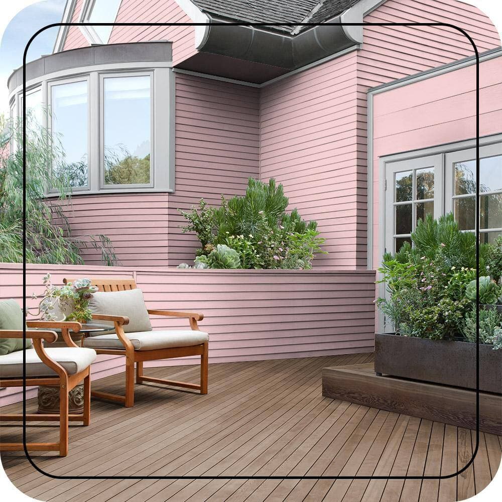 BEHR #P160-1 Color House and Fence Exterior Wood Stain (3)