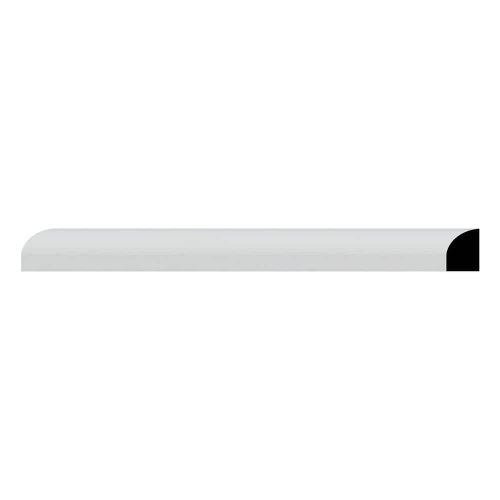 Ekena Millwork WM129 0.44 in. D x 0.69 in. W x 96 in. L Wood (Fingerjoint Pine) Shoe Moulding