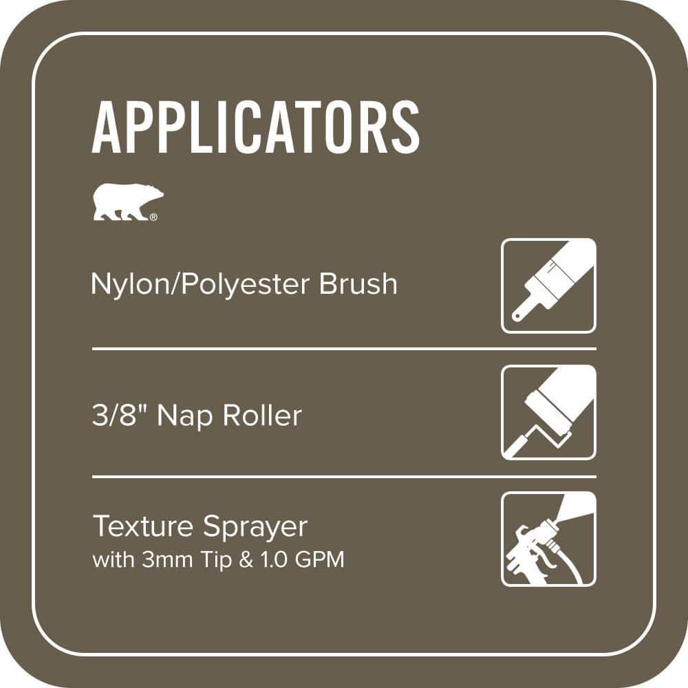 BEHR PREMIUM #N320-7 Textured Low-Lustre Enamel Interior/Exterior Porch and Patio Anti-Slip Floor Paint (4)