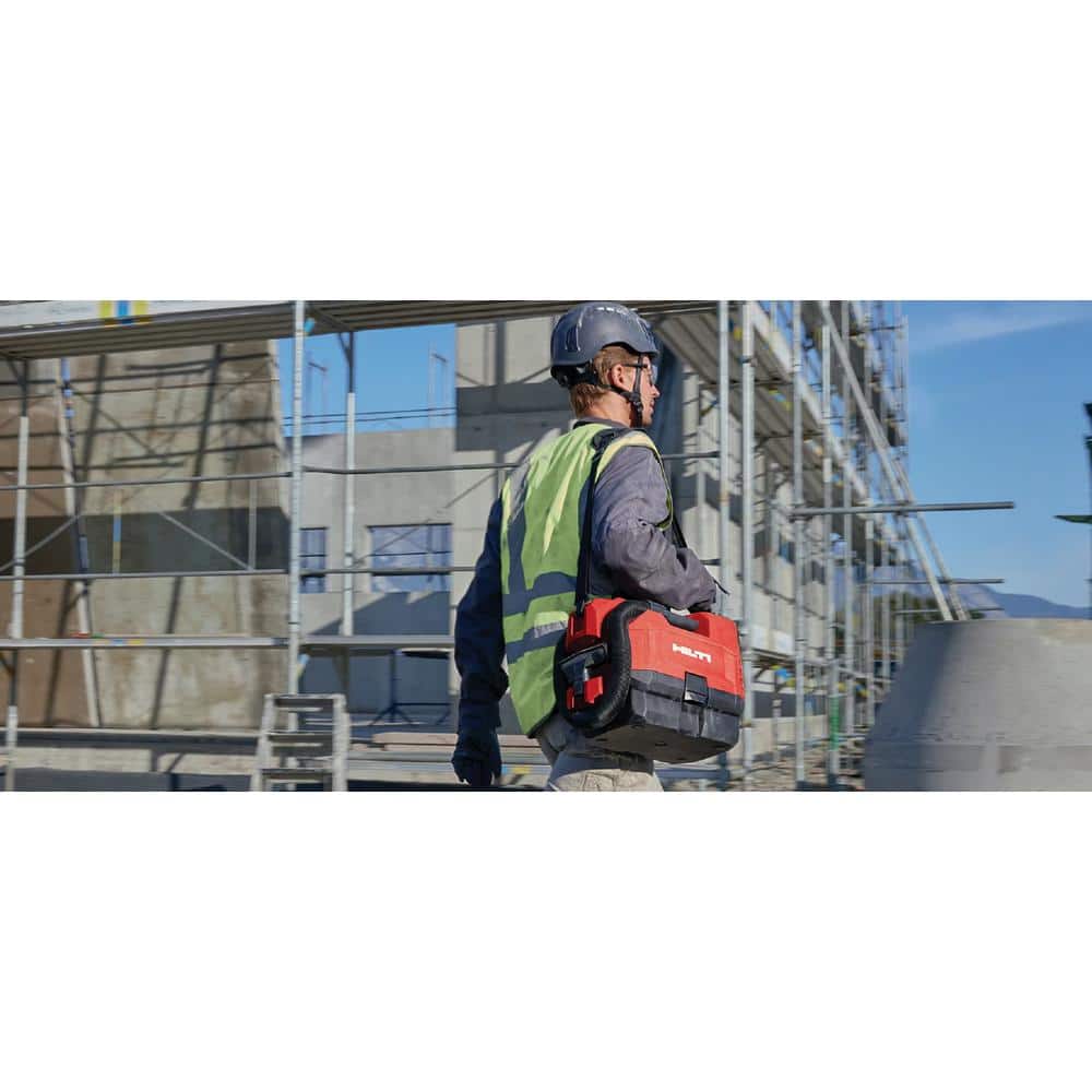 Hilti 22-Volt NURON Li-Ion VC 2D CFM 1 Gal Cordless 1.6 PSI Dust Vacuum w/Hose, Filter and Fleece Bag (Battery Not Included) (2)