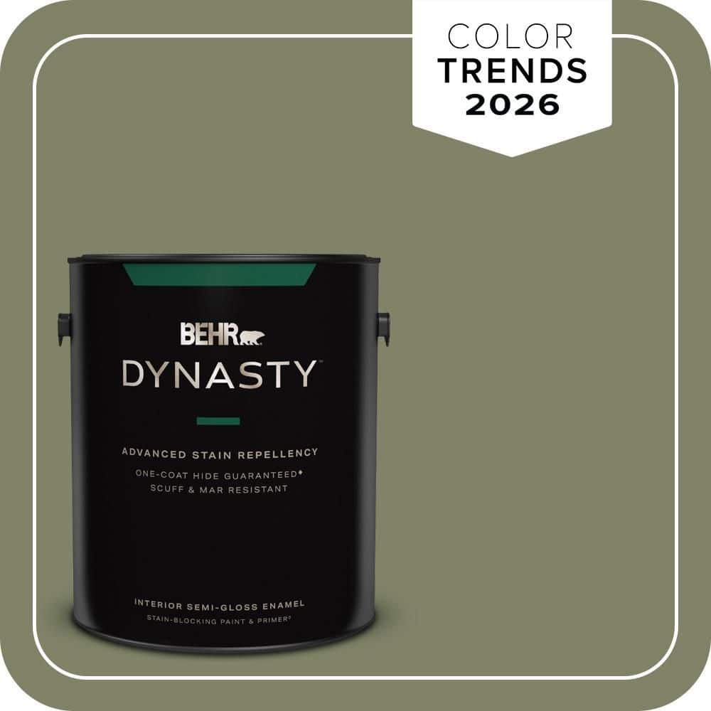 BEHR DYNASTY 1 gal. #S380-6 Ecological One-Coat Hide Semi-Gloss Enamel Interior Stain-Blocking Paint & Primer