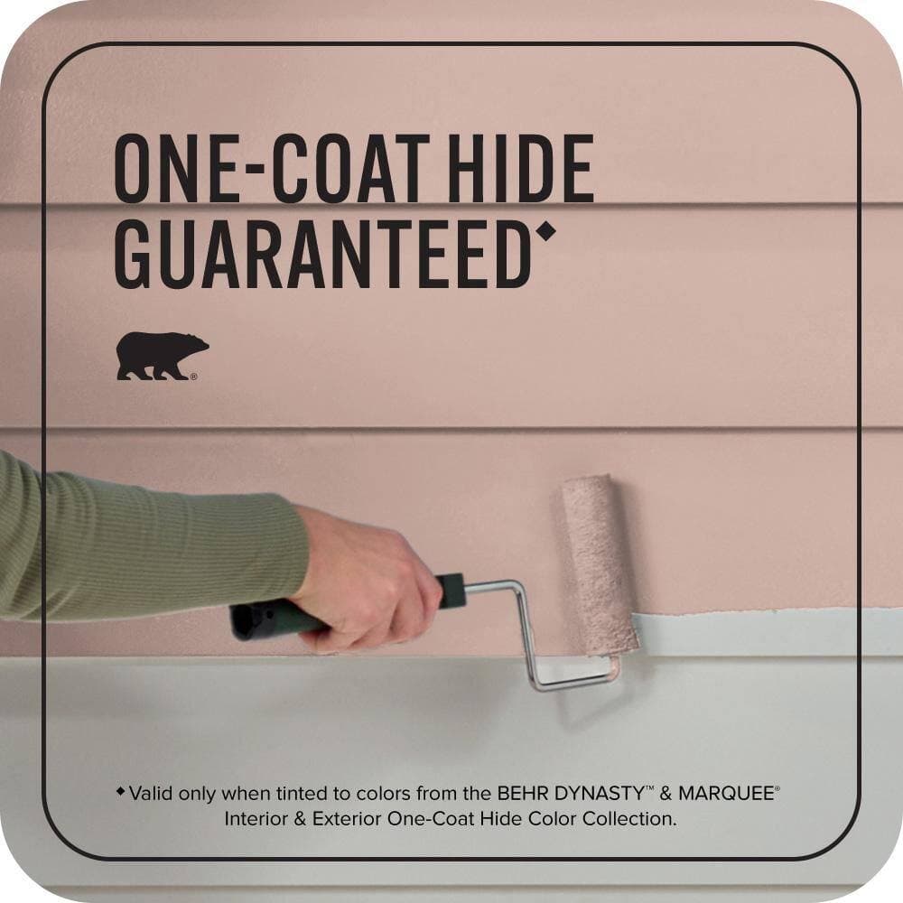 BEHR MARQUEE 5 gal. #MQ1-50 Art Deco Pink Flat Exterior Paint & Primer (3)