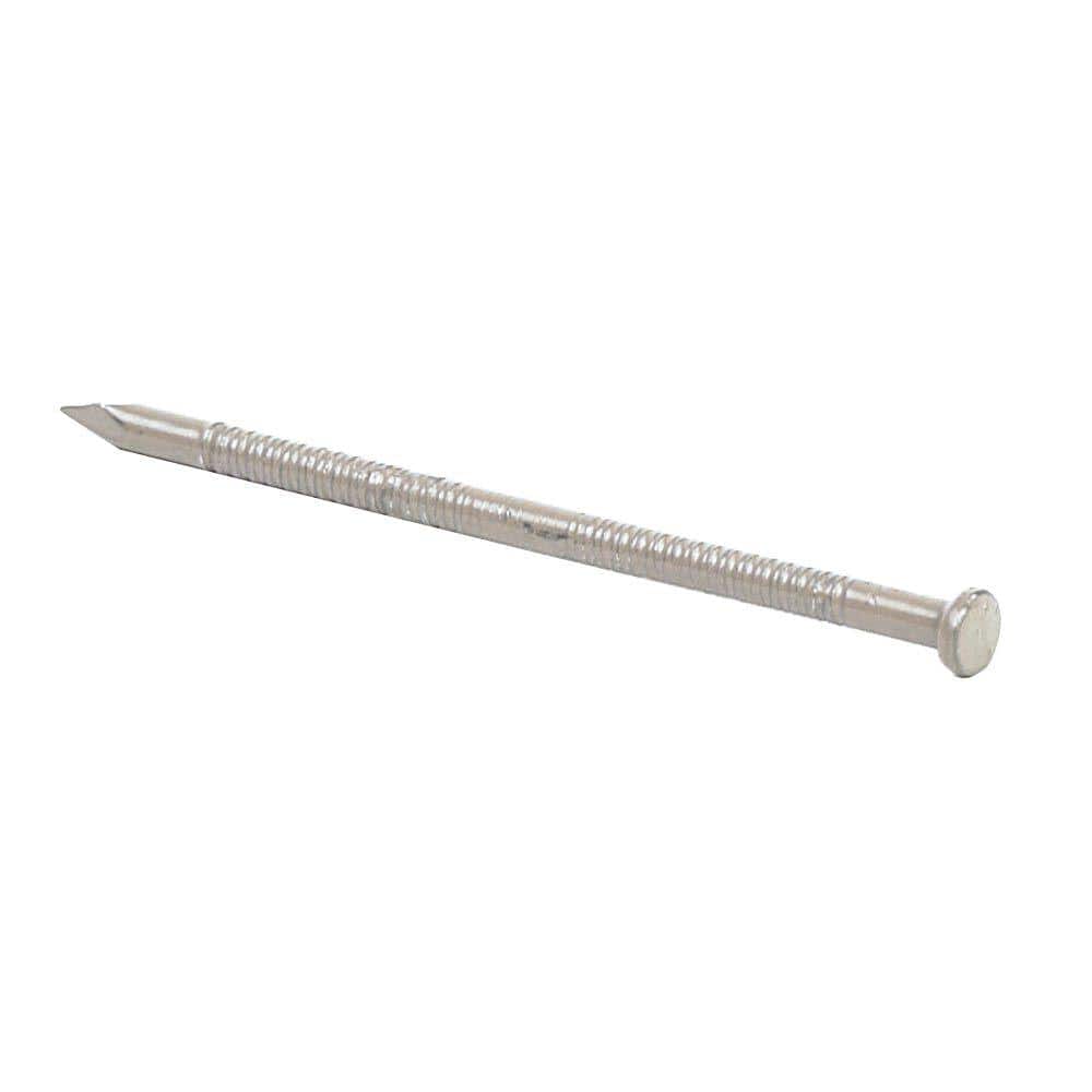 Grip-Rite 16-1/2-Gauge White Ring Shank Panel Board Nails 6 oz. Box (4)
