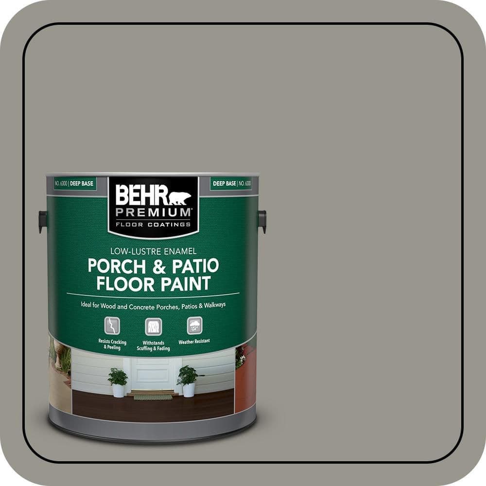 BEHR PREMIUM #N360-4 Textured Low-Lustre Enamel Interior/Exterior Porch and Patio Anti-Slip Floor Paint
