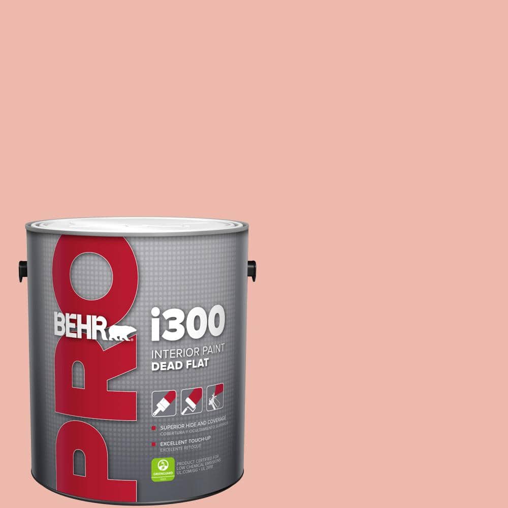 BEHR PRO 1 gal. #M170-3 Carnation Coral Dead Flat Interior Paint (1)