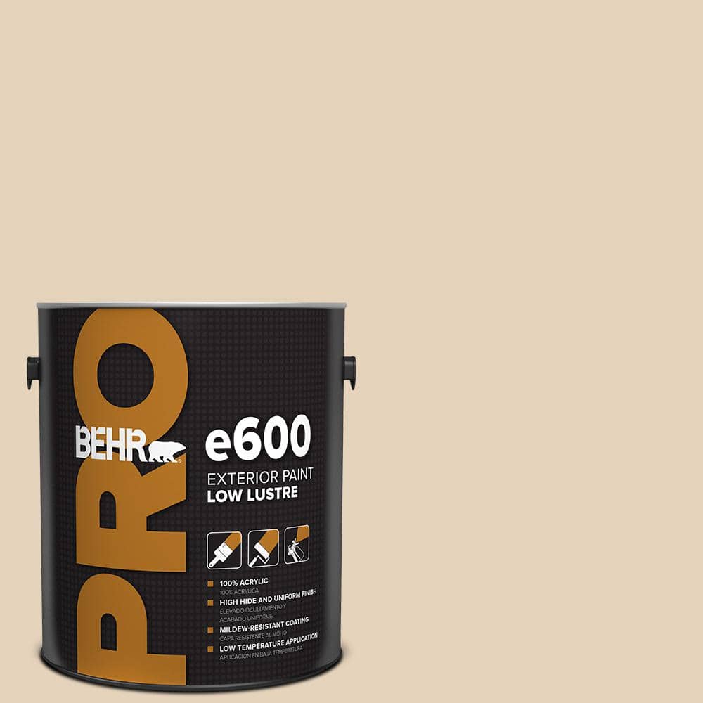 BEHR PRO 1 gal. #ICC-21 Baked Scone Low Luster Exterior Paint
