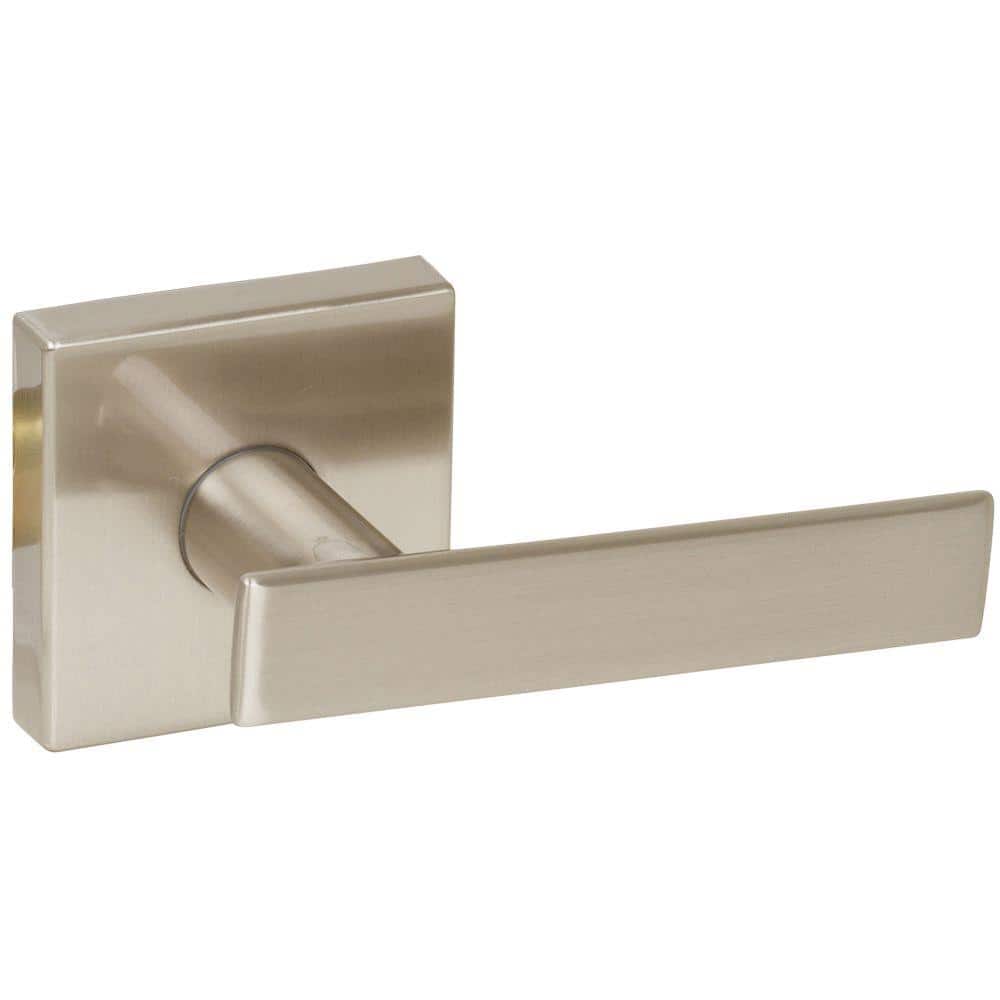 DELANEY HARDWARE Kira Satin Nickel Single Dummy Door Lever Door Lock (1)