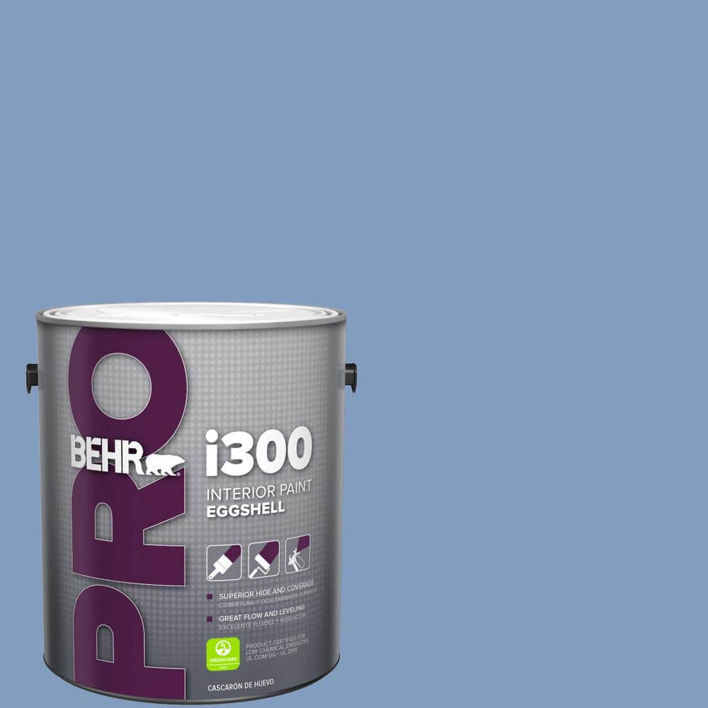 BEHR PRO 1 gal. #M530-4 Washed Denim Eggshell Interior Paint (1)