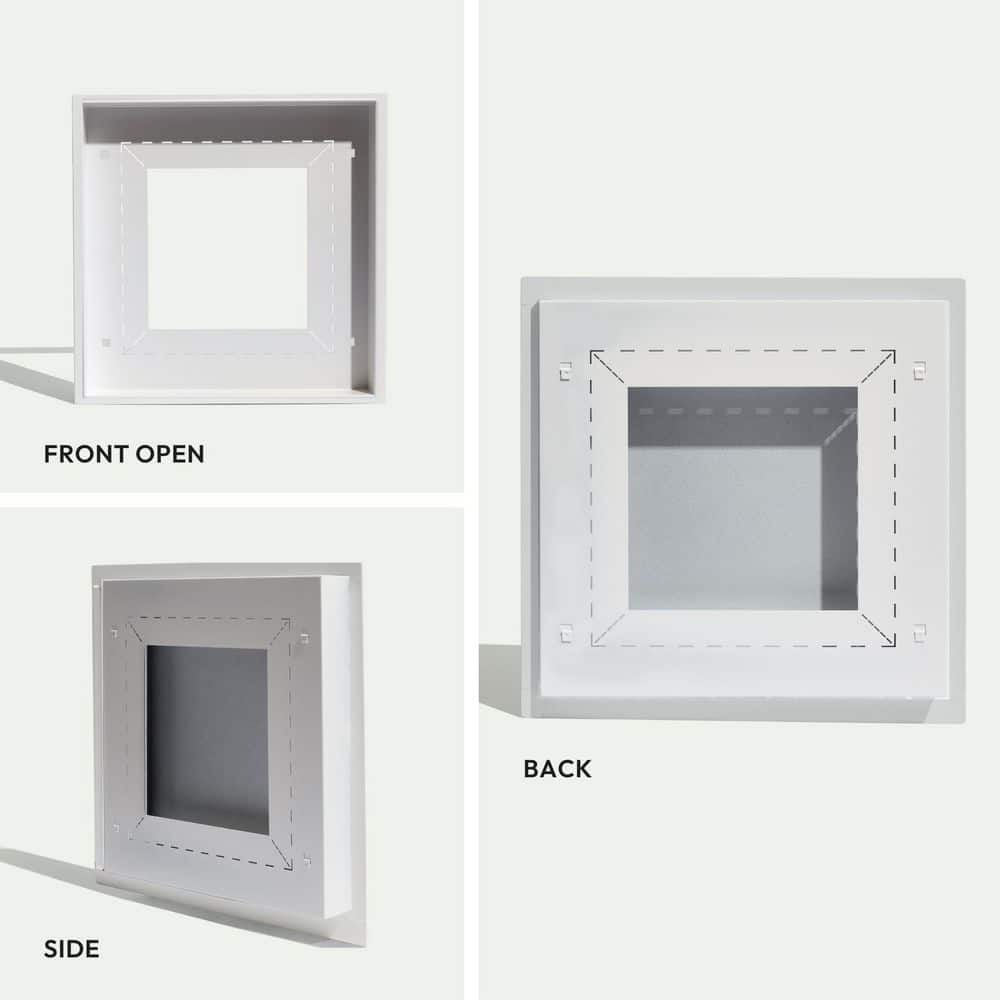FITTES Framed Exhaust Mount Luxe 14 in. W. x 14 in. (2)