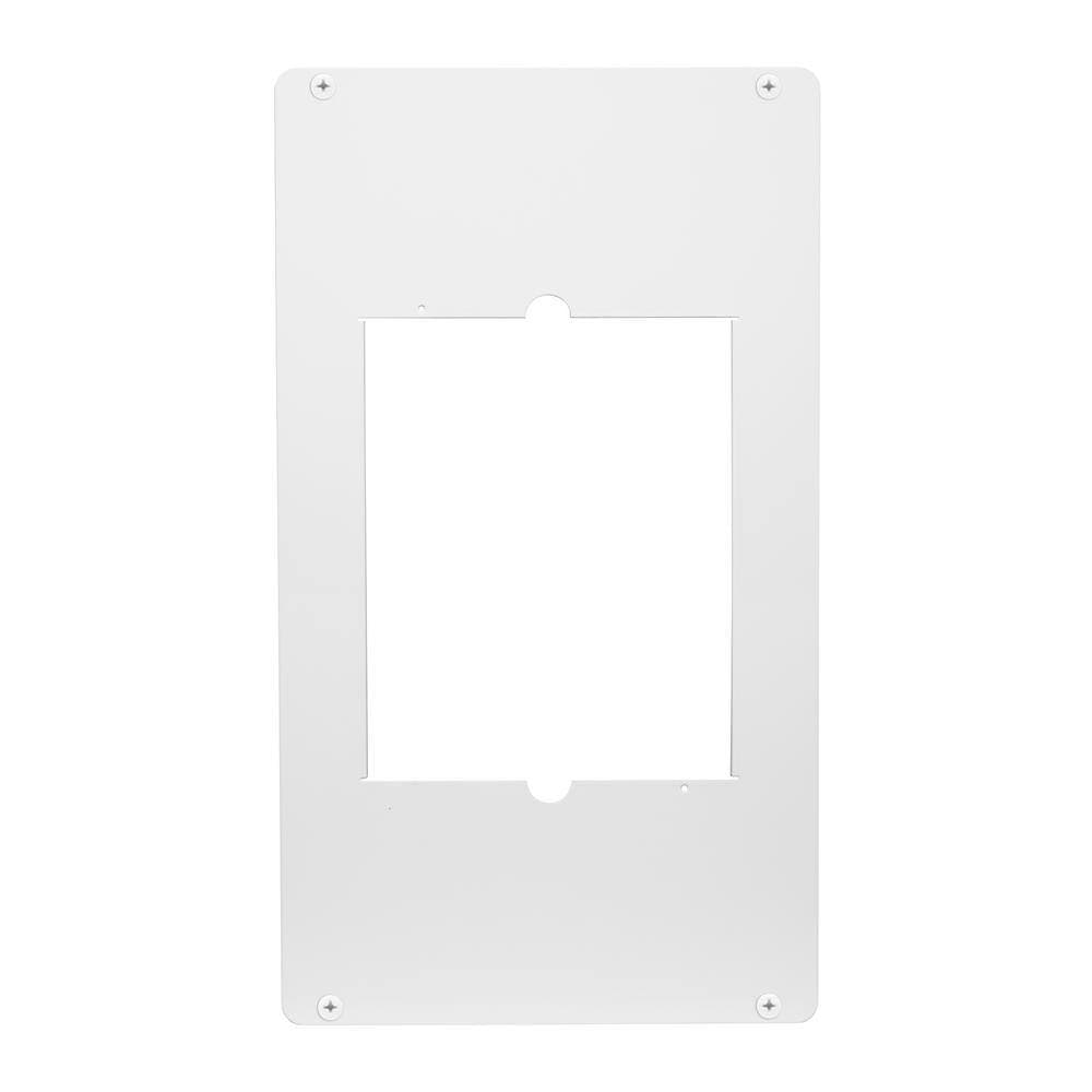 Cadet Com-Pak Series 1/10 in. x 12 in. x 21 1/4 in. Metal Adapter Plate White (3)