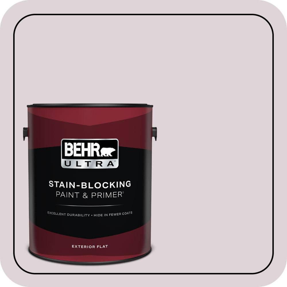BEHR ULTRA 1 gal. #PPU16-07 Mystic Fairy Flat Exterior Paint & Primer