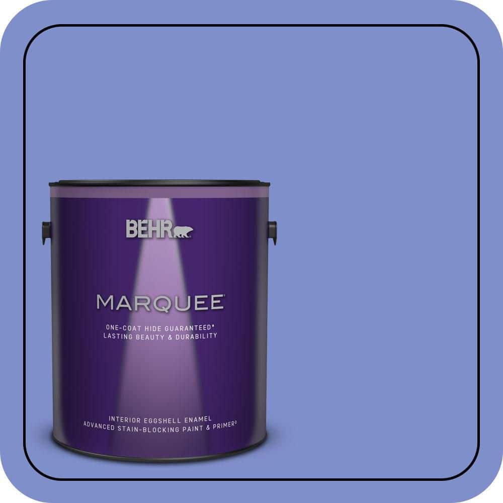 BEHR MARQUEE 1 gal. #P540-5 Pansy Garden Eggshell Enamel Interior Paint & Primer
