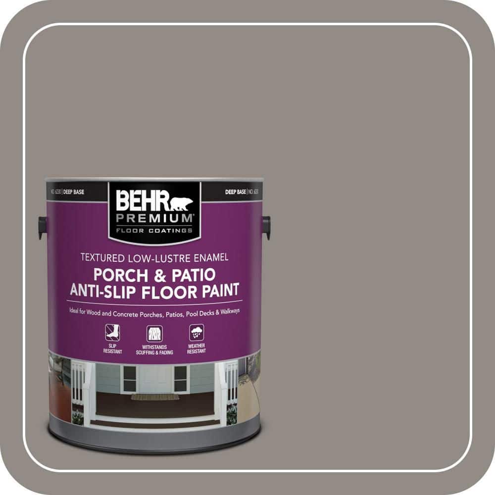 BEHR PREMIUM 1 gal. #MS-85 Twilight Falls Textured Low-Lustre Enamel Interior/Exterior Porch and Patio Anti-Slip Floor Paint