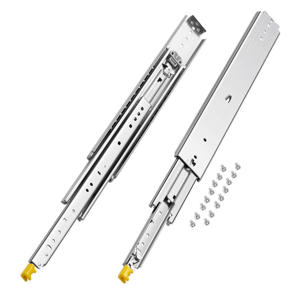 VEVOR 1 Pair Full Extension Drawer Slides 18 20 22 28 30 32 36 38 40 44 48 52 56 60 in., 500 lbs. Capacity Drawer Slides (1)