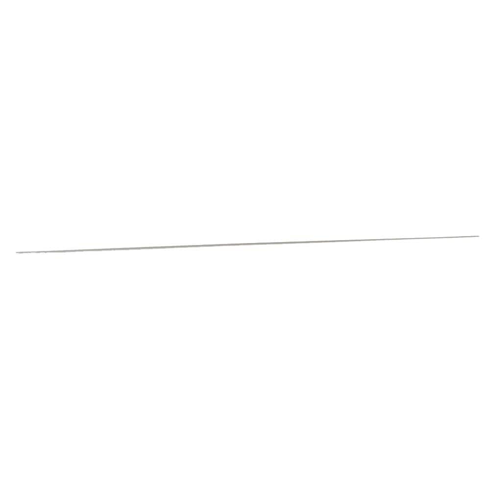 Hampton Bay Shaker 91.5 in. W x 0.75 in. H x 0.1875 in. D Kitchen Cabinet Scribe Molding in Dove Gray