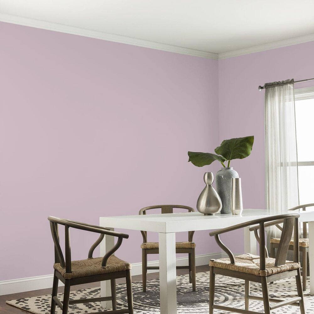 Glidden Ultra-Hide 1 gal. PPG1046-4 High Society Eggshell Interior Paint (4)