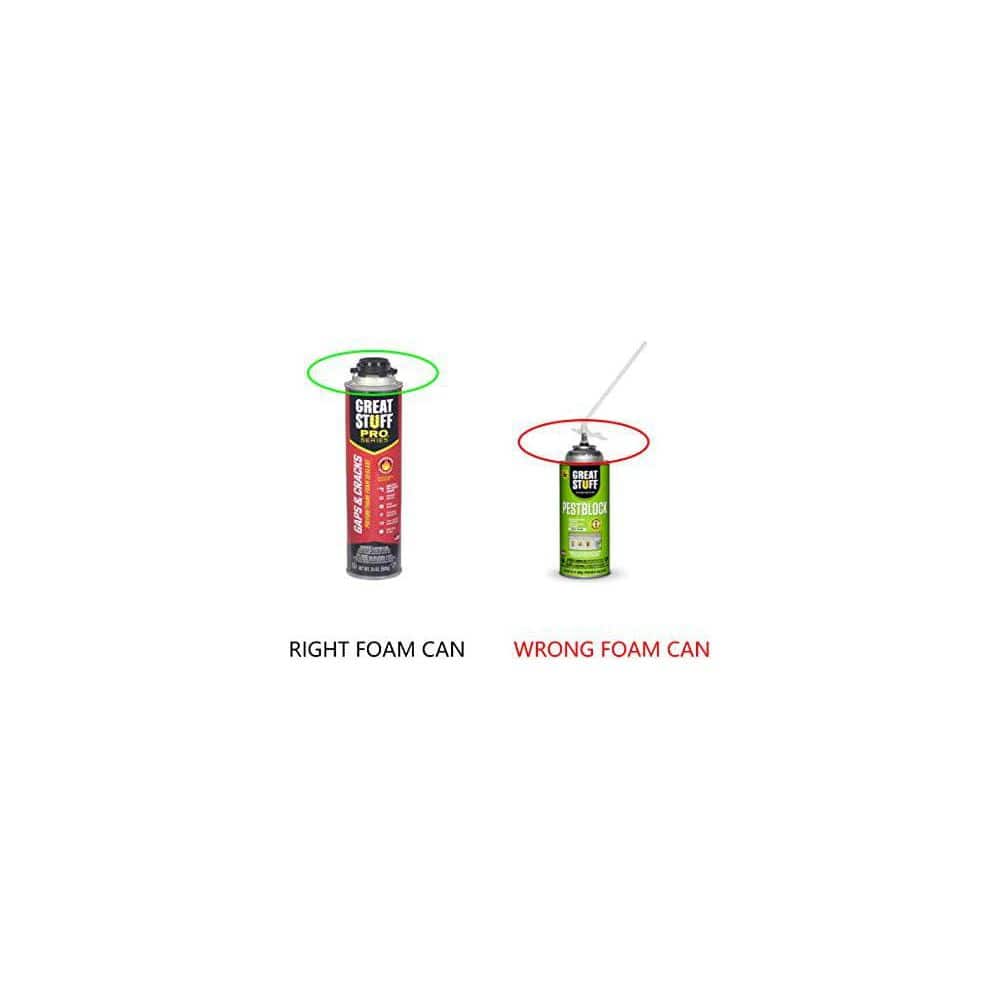 Unbranded Foam Dispensing Gun Heavy Duty Metal Body with PTFE Coating for Caulking Filling Sealing Home and Office Use (2)