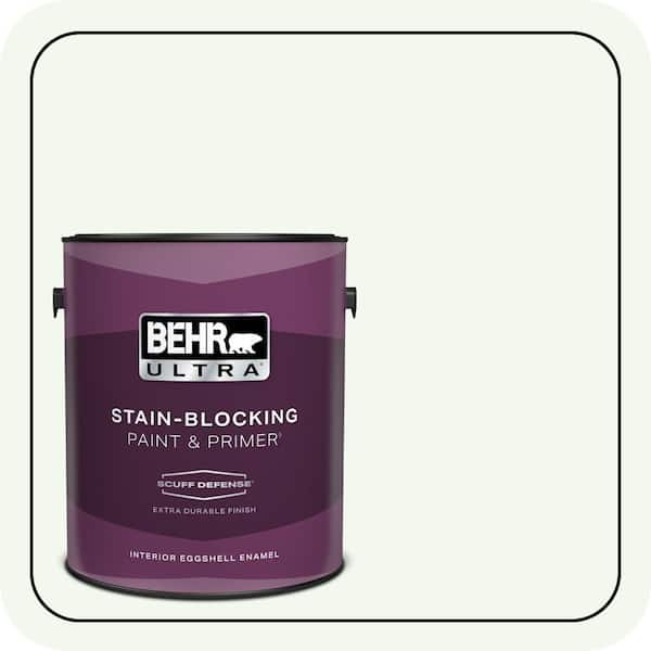 BEHR PREMIUM PLUS #GR-W05 Unwind Enamel Low Odor & Primer (2)