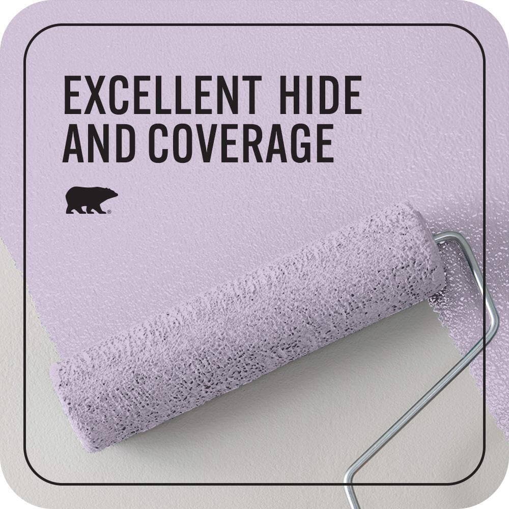 BEHR PREMIUM PLUS 1 qt. #M570-3 On Location Flat EcoMix Plant-Based Interior Paint & Primer (2)