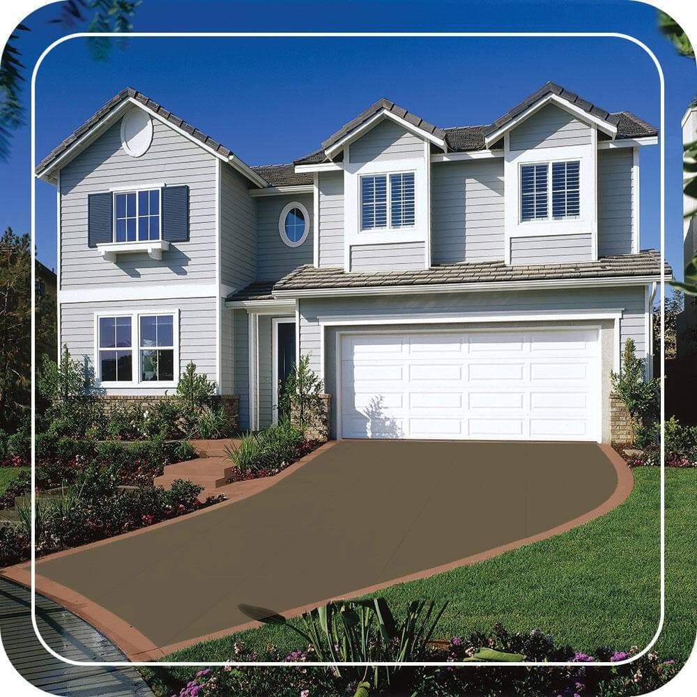 BEHR PREMIUM #N330-7 Self-Priming 1-Part Epoxy Satin Interior/Exterior Concrete and Garage Floor Paint (3)