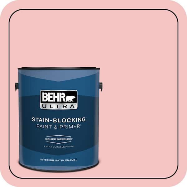 BEHR PREMIUM PLUS #140C-2 My Fair Lady Flat Interior/Exterior Paint & Primer Color Sample (2)