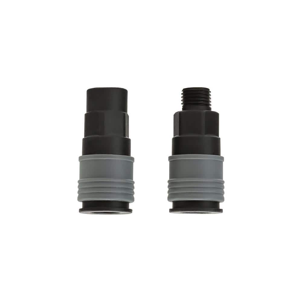 Freeman 1/4 in. x 1/4 in. Pneumatic Composite Coupler Set (2-Piece) (2)