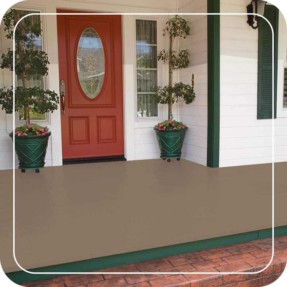BEHR PREMIUM #SC-121 Low-Lustre Enamel Interior/Exterior Porch and Patio Floor Paint (2)
