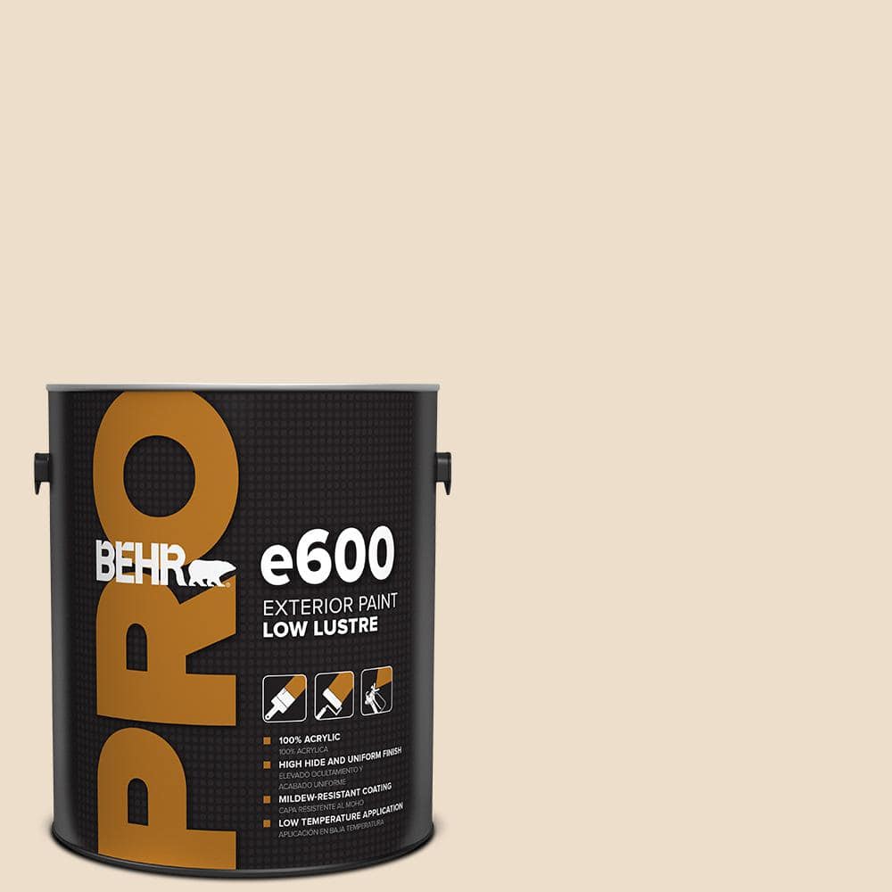 BEHR PRO 1 gal. #23 Antique White Low Luster Exterior Paint