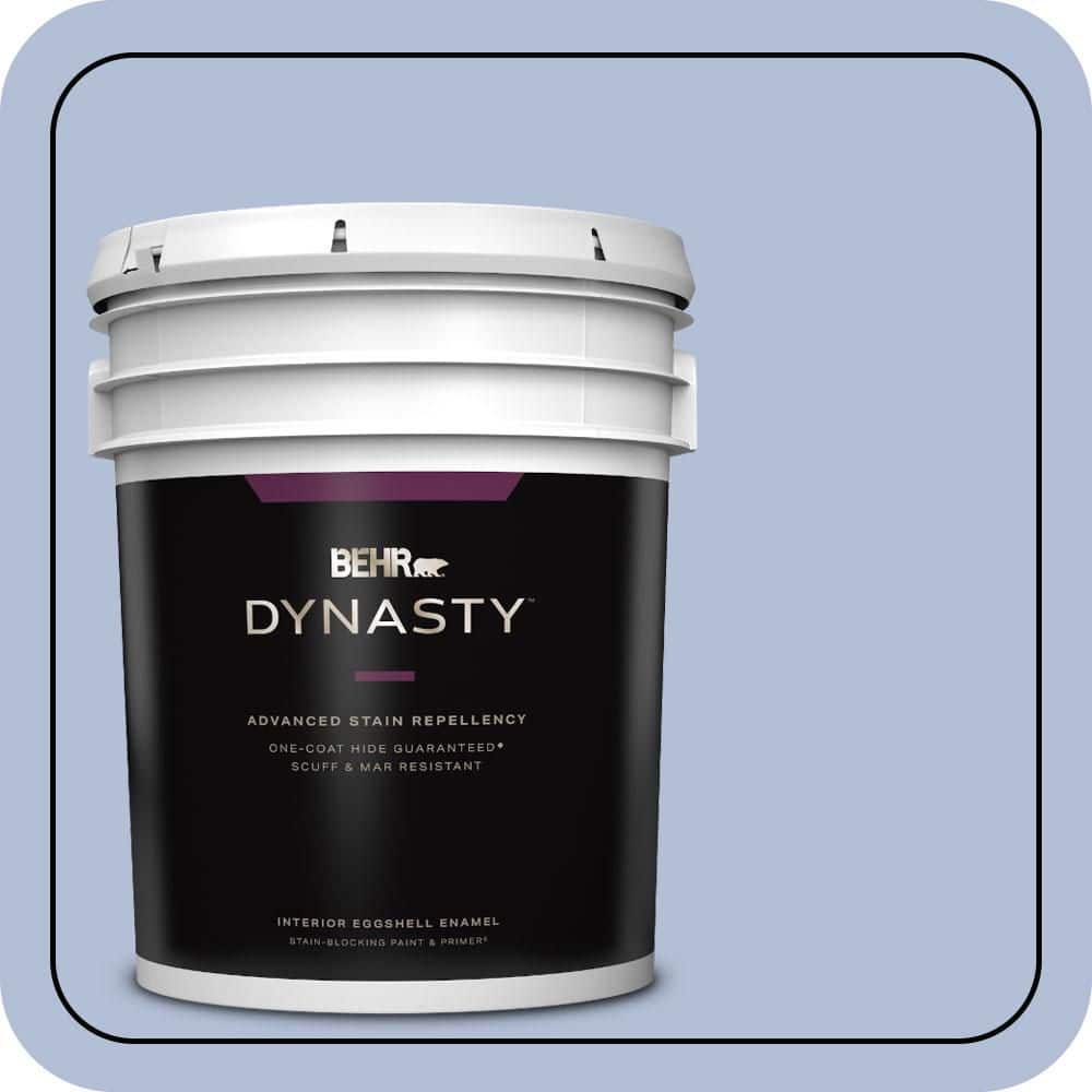 BEHR DYNASTY 5 gal. #MQ5-45 Movie Magic One-Coat Hide Eggshell Enamel Interior Stain-Blocking Paint & Primer