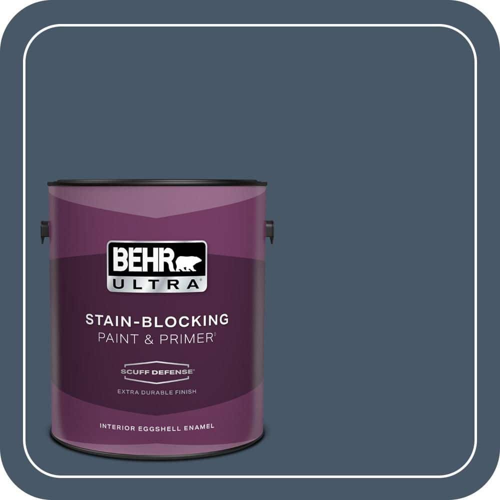 BEHR ULTRA 1 gal. #QE-55 Harbour Extra Durable Eggshell Enamel Interior Paint & Primer
