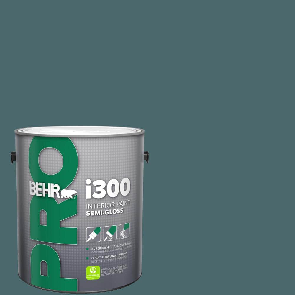 BEHR PRO 1 gal. #500F-7 Mythic Forest Semi-Gloss Interior Paint