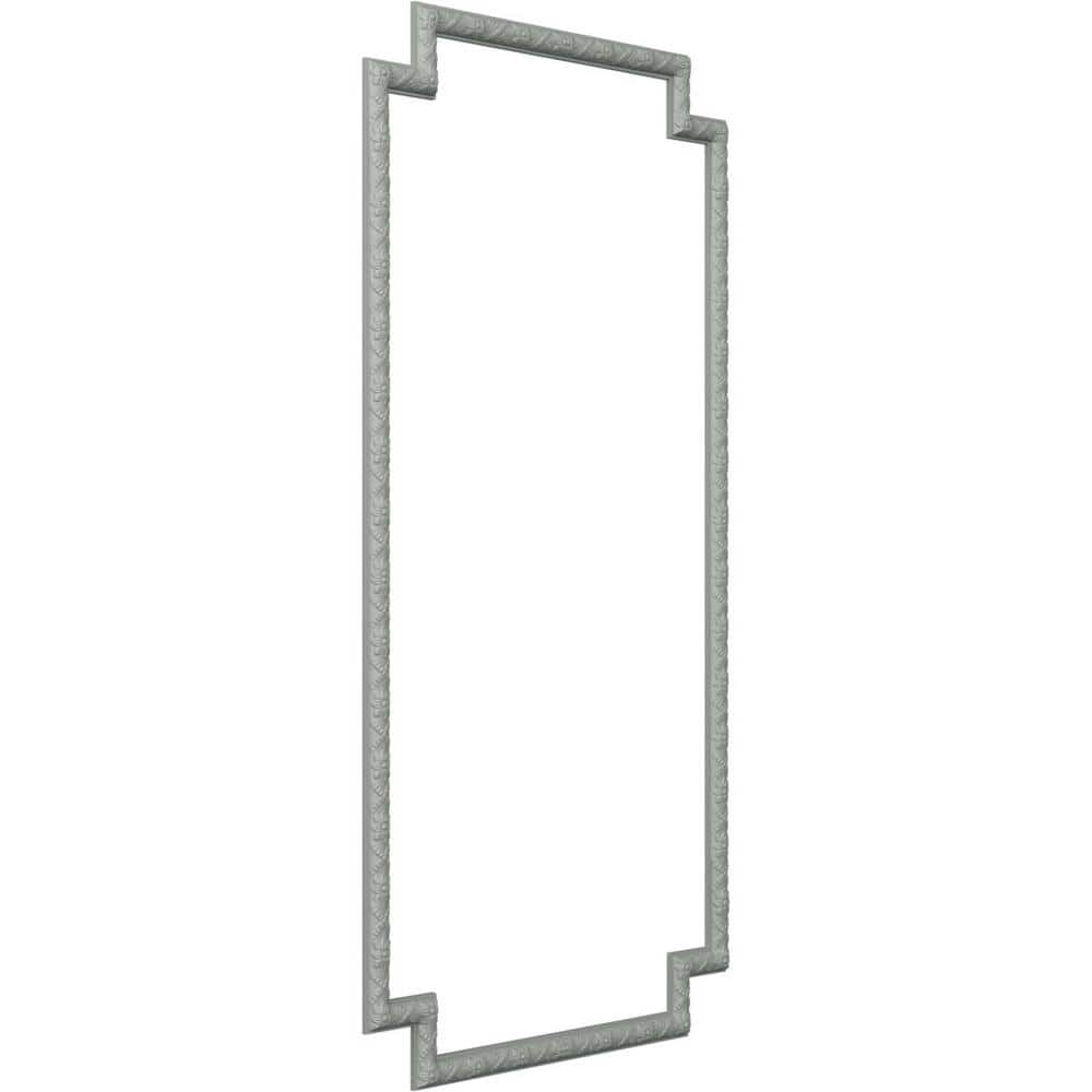 Ekena Millwork 13.35 Sq. Ft. Unfinished Polyurethane Sellek Panel Moulding Kit (Single Panel) (2)