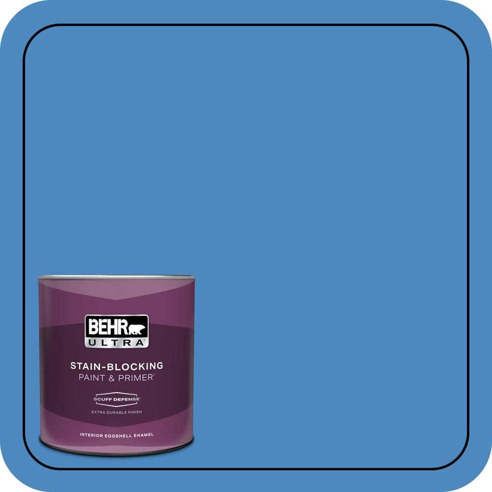 BEHR ULTRA 1 qt. #P520-5 Boat House Extra Durable Eggshell Enamel Interior Paint & Primer